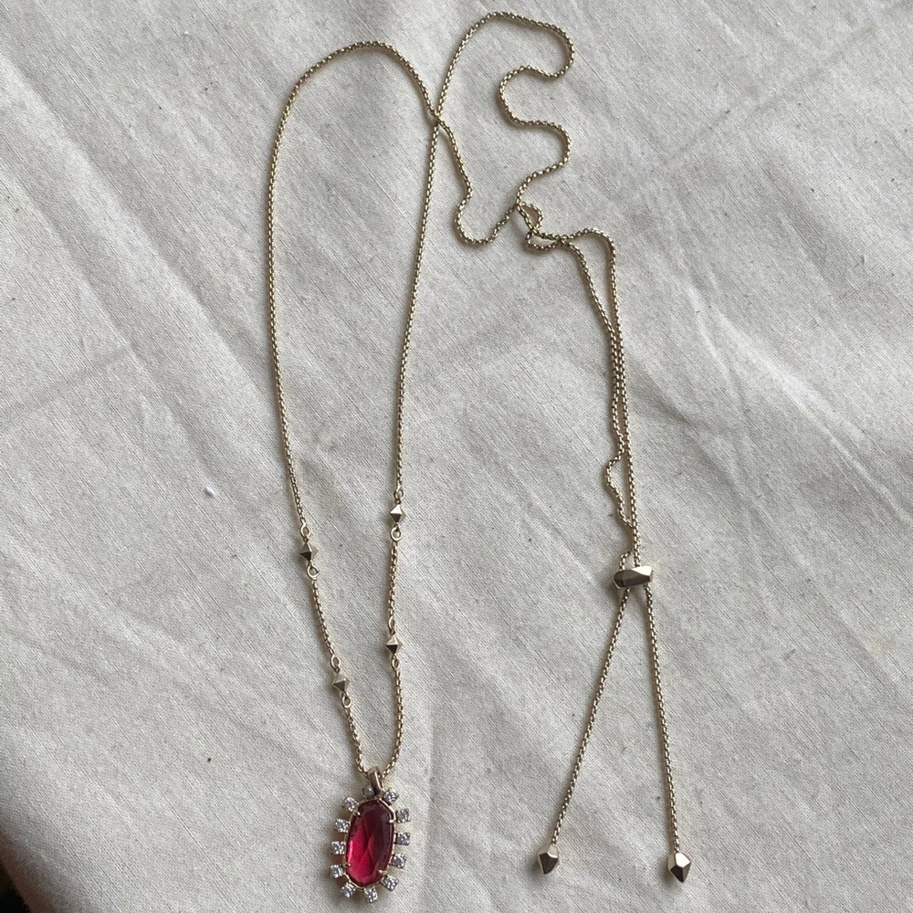 Kendra Scott Ruby Brett Necklace - image 3